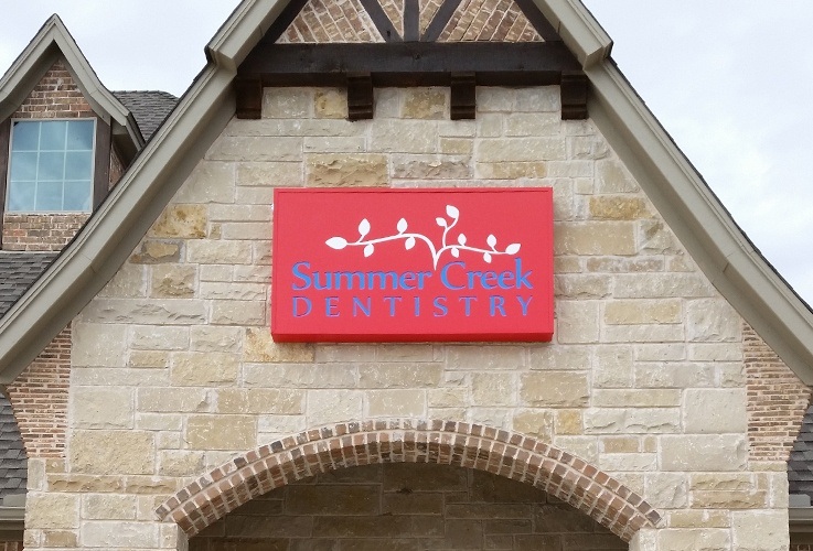 Exterior of Summer Creek Dentistry office in Fort Worth